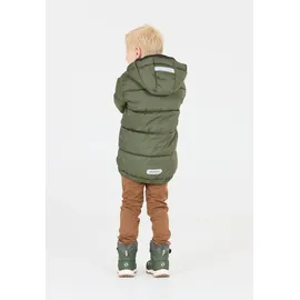 ZigZag Outdoorjacke "Bruno", Kinder, Gr. 116, schwarz (dunkelgrün, schwarz), 100% Nylon, mehrfarbig, normal, ohne Ausschnitt, Jacken Outdoorjacke, mit winddichtem und atmungsaktivem Material