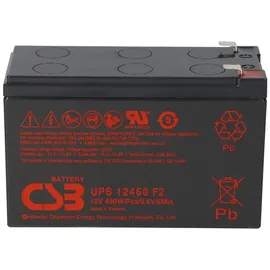 CSB AGM Bleiakku 12V 9,3Ah UPS12460 F2 extrem hochstrom Akku