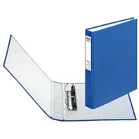 Herlitz Ringbuch mit 2-Ringmechanik, DIN A5, blau, 10 Stück