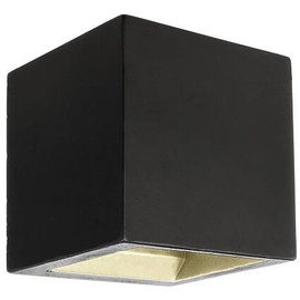 Deko-Light Mini Cube Schwarz Wandaufbauleuchte LED fest eingebaut EEK: F (A - G) 4W Weiß