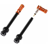 Granite Juicy Nipple Presta Ventile 60 mm - orange, schwarz