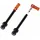 Granite Juicy Nipple Presta Ventile 60 mm - orange, schwarz