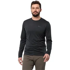 Jack Wolfskin Sky Thermal L/S M Schwarz 3XL