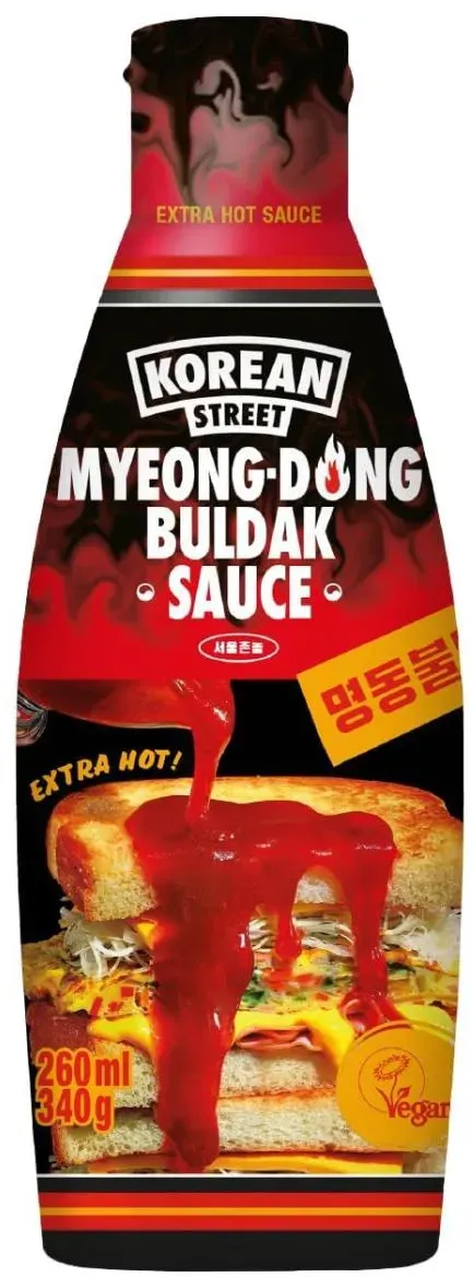 KOREAN STREET Myeong-Dong Buldak Sauce 340 g / 260 ml