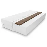 Matratzen Schaumstoff rollmatratze kaltschaum Bett H3/H4 KingKOMFORT Plus 12cm (Komfort Plus 160x200x12)