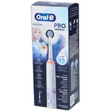 Oral-B Pro Junior Frozen Elektrische Zahnbürste für Kinder ab 6 Jahren weiß + Aufsteckbürsten 2 St.