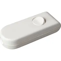 Inter Bär InterBär 8093-208.01 Schnurschalter Weiß, Rot 1 x