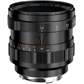 thypoch Simera 75mm f1,4 Leica M-Mount schwarz