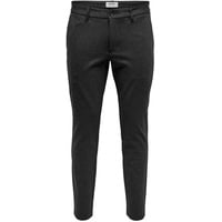 ONLY & SONS Herren Hose 22010209 Dark Grey Melange, 38/32