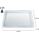 Neff Z11GU20X0 Backofenrost & Backblech Glas, Backblech, Transparent