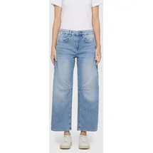 MAC Ohio Jeans Barrel in Bleached Look-D38
