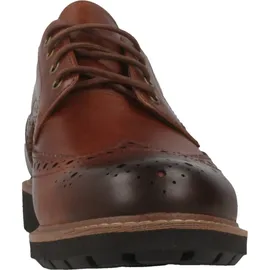CLARKS Herren Batcombe Wing Derbys, Braun (Dark Tan Lea), 40 EU