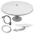 Maclean Brackets Omnidirektionale Antenne Multidirektionale Außenantenne Aktive Fernseher-Antenne DVB-T/T2 H.265 HEVC (Camper - USB)