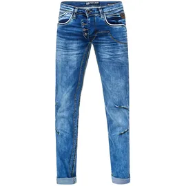 RUSTY NEAL RUBEN Straight Fit Blau 30/34