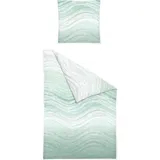 Traumschlaf Traumschlaf, Bettwäsche, Aurora (Bettwäsche Set, 155x220 cm + 80x80 cm) - grün;grau