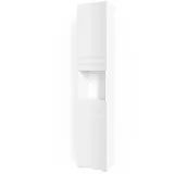 Vicco Badschrank Freddy, Weiß Hochglanz Badezimmerschrank Hochschrank Bad