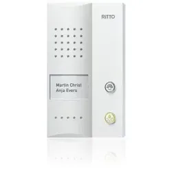 Ritto 1820170 Treppenhaus-Türstation, weiß
