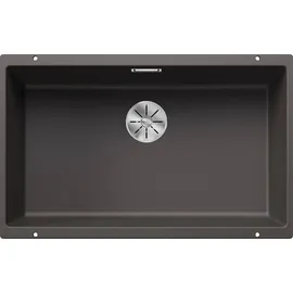 Blanco Subline 700-U felsgrau + Handbetätigung + InFino