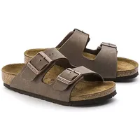 Birkenstock Pantoletten "Arizona" in Braun - Weite S - 26