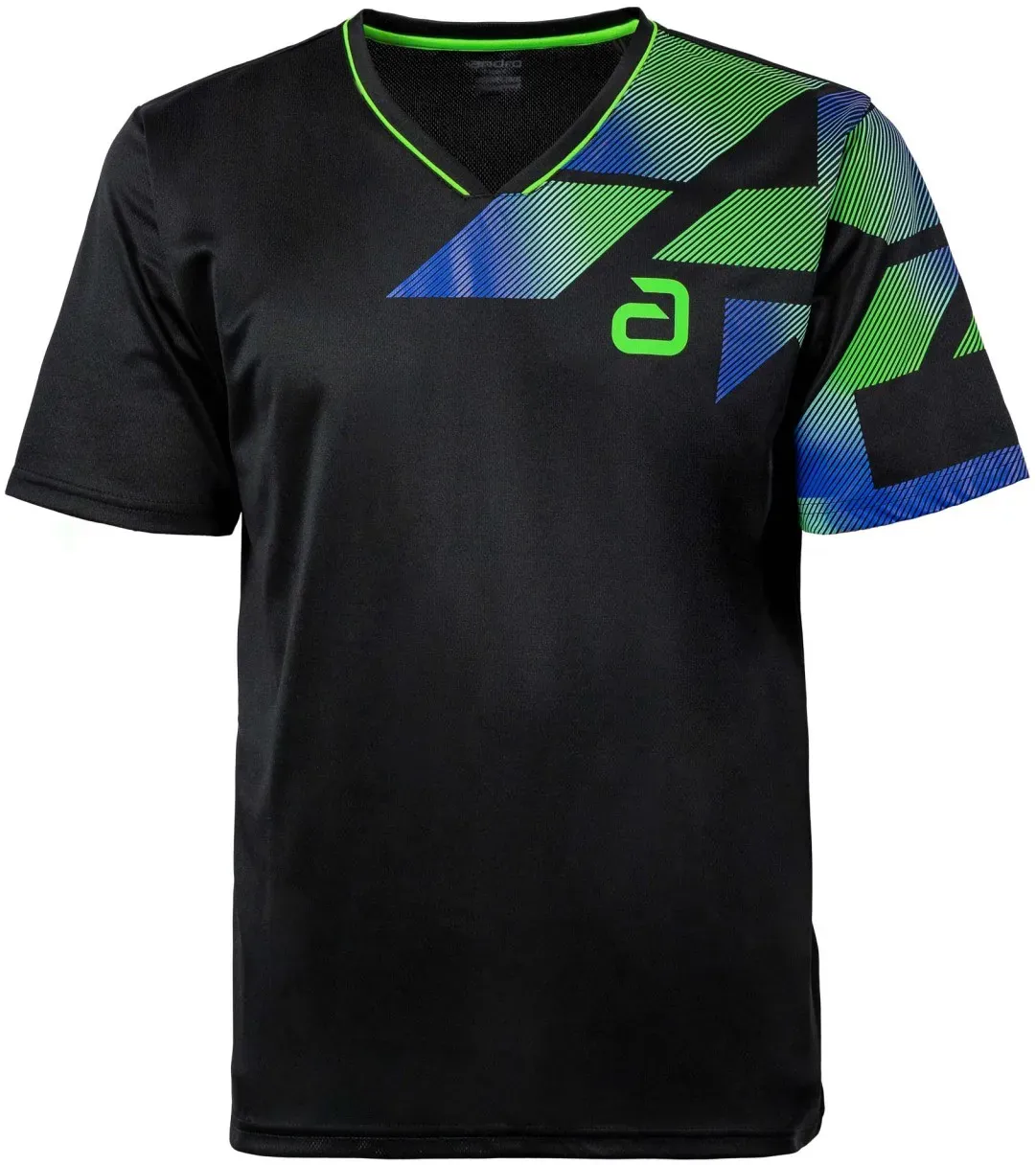 andro Shirt Benzon schwarz/grün XL - XL