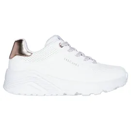 SKECHERS Uno Lite Metallic Mode White Synthetic / Trim 31