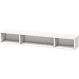 Duravit L-Cube 80x14cm, we. hgl, 3 Fächer, horizontal