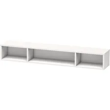 Duravit L-Cube 80x14cm, we. hgl, 3 Fächer, horizontal