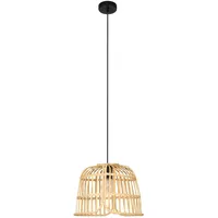 EGLO Glyneath 1-flg. 38 cm rund schwarz