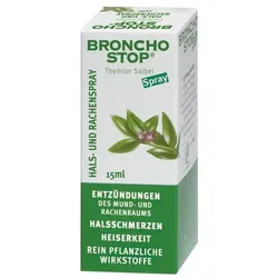 Bronchostop Thymain Salbei Hals- und Rachenspray