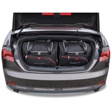 KJUST Dedizierte KOFFERRAUMTASCHEN 4 STK kompatibel mit Audi A5 Cabrio B9 2017 -
