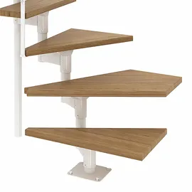 DOLLE Mittelholmtreppe Boston 228-300 cm Holz/Metall