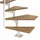 DOLLE Mittelholmtreppe Boston 228-300 cm Holz/Metall