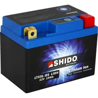 SHIDO LTX5L-BS LiFePO4 Motorradbatterie sicher, leicht und lange Lebensdauer