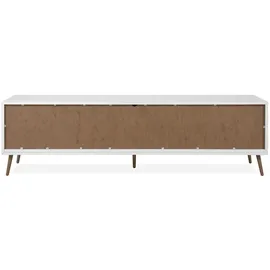 CaliCosy Arona TV-Möbel 38 x 50 x 44 cm Eiche/Weiß MDF