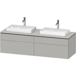Duravit Waschtischunterschrank 4 Auszüge 162 x 48,2 x 55 cm Betongrau Matt