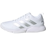 adidas Damen Court Team Bounce 2.0 Shoes-Low (Non Football), FTWR White/Silver met./Grey one, 40 EU