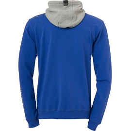 Kempa Core 2.0 Hoodie royal/dark grau melange L