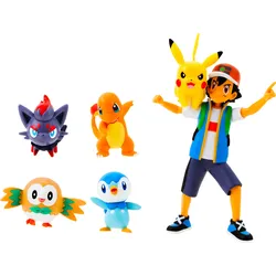 Pokémon - Ash & Pikachu 5er Multipack Battle Figuren - NUR bei Müller