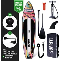 SF SUPRFIT SUP Board Set Aquarell 330 cm bunt