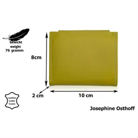 Josephine Osthoff Handtaschen-Manufaktur Josephine Osthoff Geldbörse unisex Portemonnaie limone