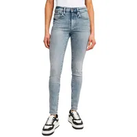 G-Star Damen 3301 Skinny Jeans, Blau (Antique Faded Ripped