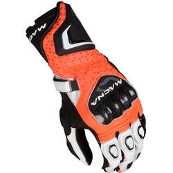 Macna Track R, Handschuhe - Rot/Weiß - XXL