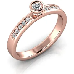 Verlobungsring VR30 750er Rotgold - 8089