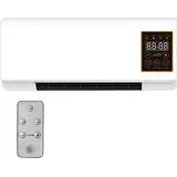 Wandventilator mit Fernbedienung, tragbar, Climafy mit Fernbedienung, Split-Klimagerät, ohne Außeneinheit, konstante Temperatur, für Zuhause oder Büro (C)