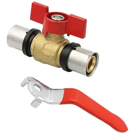 Pipetec Press-kugelhahn Absperrhahn 20x2 mm