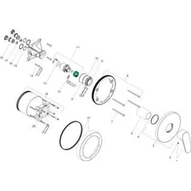 Hansgrohe Vernis Blend UP-Brause-Einhebelmischer, 1 Verbr., mattschwarz