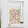 Lichtblick Fensterfolie Blumen, 1 St., blickdicht, strukturiertKlebepunkte, bunt