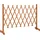 vidaXL Garten-Rankzaun 150 x 80 cm Orange/Holz