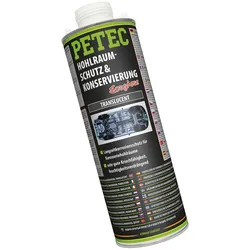 PETEC 73510 Hohlraumschutz & Konservierung Transparent 1000ml Langzeitschutz Rostschutz