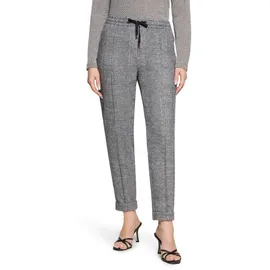 Betty & Co Karo-Hose mit Bindegürtel 44